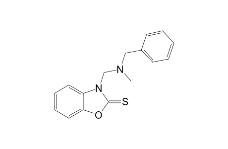 3-[[benzyl(methyl)amino]methyl]-1,3-benzoxazole-2-thione