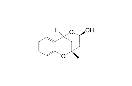 9-Methyl-8,12-dioxatricyclo[7.3.1.0(2,7)]tri-deca-2,4,6-trien-11-ol