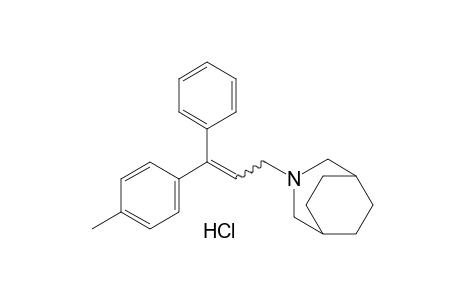 3-(p-Methyl-gamma-phenylcinnamyl)-3-azabicyclo[3.2.2]nonane, hydrochloride