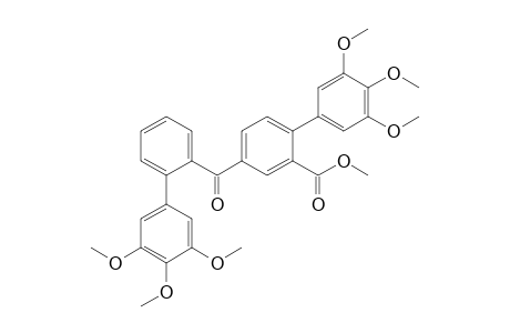 Methyl 3',4',5'-trimethoxy-4-(3',4',5'-trimethoxybiphenylcarbonyl)biphenyl-2-carboxylate