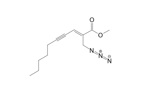 (E)-Methyl 2-(azidomethyl)dec-2-en-4-ynoate