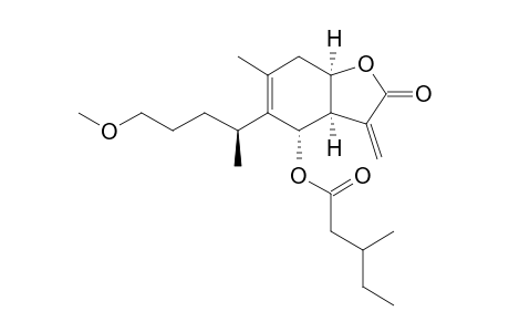 6-o-(3-Methylvaleryl)britannilactone, o-methyl