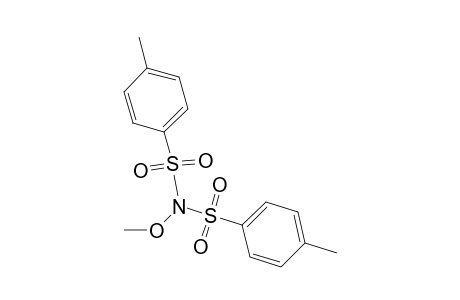 Benzenesulfonamide, N-methoxy-4-methyl-N-[(4-methylphenyl)sulfonyl]-