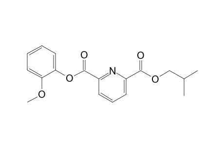 2,6-Pyridinedicarboxylic acid, isobutyl 2-methoxyphenyl ester