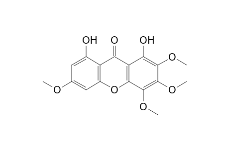 1,8-DIHYDROXY-3,5,6,7-TETRAMETHOXY-XANTHONE