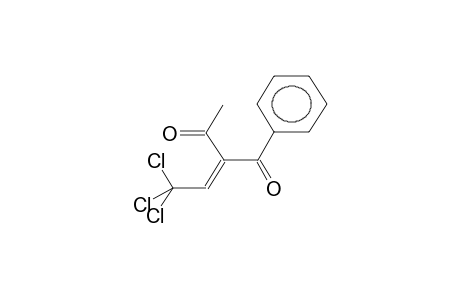 (E)-5,5,5-TRICHLORO-3-BENZOYLPENT-3-EN-2-ONE