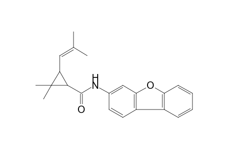 Cyclopropanecarboxamide, N-benzo[b]benzofuran-3-yl-2,2-dimethyl-3-(2-methyl-1-propenyl)-