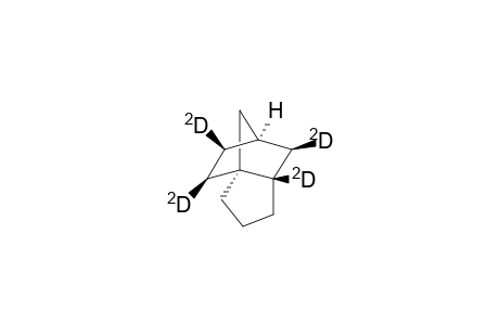 2exo,3exo,5exo,6exo-Tetradeuterio-1,2endo-trimethylenenorbornane