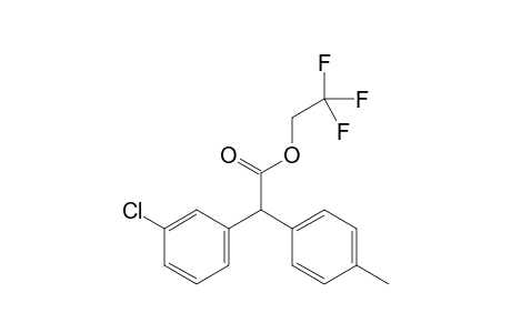 2,2,2-Trifluoroethyl 2-(3-chlorophenyl)-2-(p-tolyl)acetate