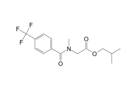 Sarcosine, N-(4-trifluoromethylbenzoyl)-, isobutyl ester