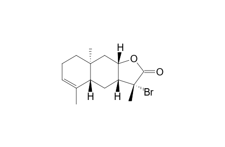 Naphtho[2,3-b]furan-2(3H)-one, 3-bromo-3a,4,4a,7,8,8a,9,9a-octahydro-3,5,8a-trimethyl-, [3R-(3.alpha.,3a.alpha.,4a.alpha.,8a.beta.,9a.alp ha.)]-