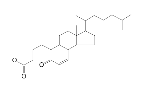 4,5-Secocholest-6-en-4-oic acid, 5-oxo-