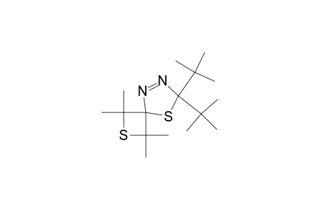 7,7-Di-tert-butyl-1,1,3,3-tetramethyl-2,8-dithia-5,6-diazaspiro[3.4]oct-5-ene