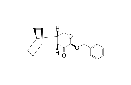 (3S,4AS,5R,8S,8AR)-3-BENZYLOXY-4A,5,8,8A-TETRAHYDRO-5,8-ETHANO-1H-2-BENZOPYRAN-4(3H)-ONE;BETA-ENDO-ADDUCT