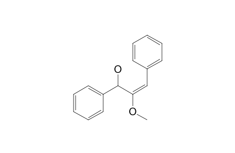 (E)-2-Methoxy-1,3-diphenylprop-2-en-1-ol