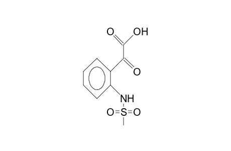 [o-(METHANESULFONAMIDO)PHENYL]GLYOXYLIC ACID