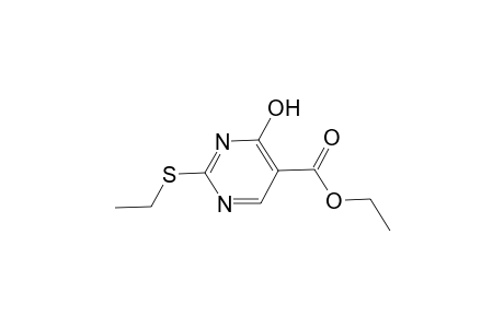 2-(ethylthio)-4-hydroxy-5-pyrimidinecarboxylic acid, ethyl ester