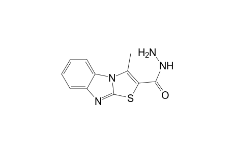 3-Methylthiazolo[3,2-a]benzimidazole-2-carboxylic acid hydrazide