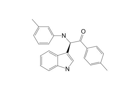 2-(1H-Indol-3-yl)-1-p-tolyl-2-(m-tolylamino)ethanone