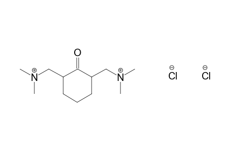 2,6-bis[(dimethylamino)methyl]cyclohexanone, dihydrochloride