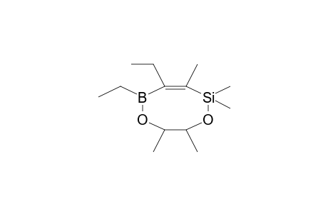 MESO-4,5-DIETHYL-2,2,3,7,8-PENTAMETHYL-1,6-DIOXA-2-SILA-5-BORA-3-CYCLOOCTENE