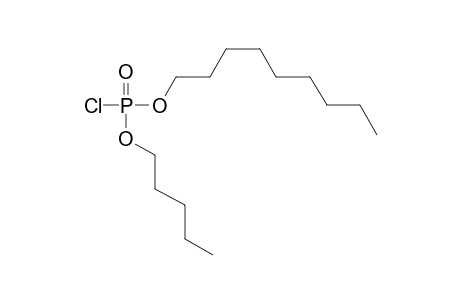 Phosphorochloridic acid, nonyl pentyl ester