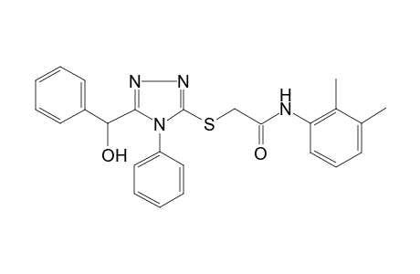 acetamide, N-(2,3-dimethylphenyl)-2-[[5-(hydroxyphenylmethyl)-4-phenyl-4H-1,2,4-triazol-3-yl]thio]-