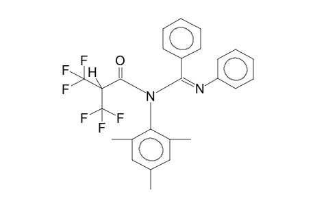 BENZOIC ACID, N-HEXAFLUOROISOBUTYROYL-N-MESITYL-N'-PHENYLAMIDINE