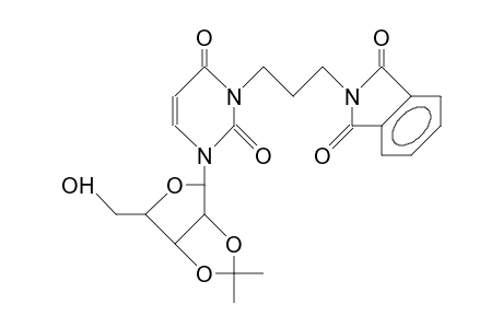 2',3'-O-Isopropylidene-N-3-(3-phthalimido-propyl)-uridine