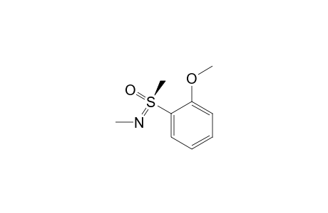 (R)-N,S-Dimethyl S-2-methoxyphenyl sulfoximine