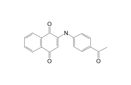 2-(4-Acetylphenylamino)-1,4-naphthoquinone