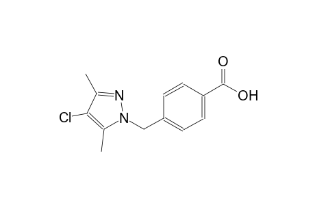 4-[(4-chloro-3,5-dimethyl-1H-pyrazol-1-yl)methyl]benzoic acid