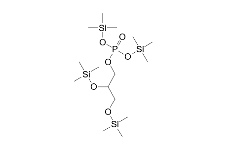 Phosphoric acid, bis(trimethylsilyl) 2,3-bis[(trimethylsilyl)oxy]propyl ester