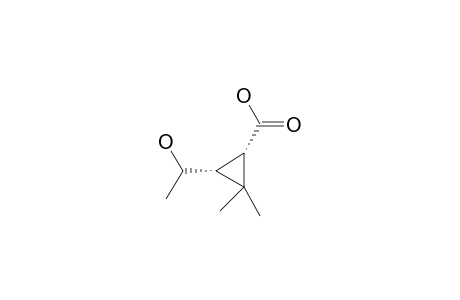 cis-3-(1-Hydroxyethyl)-2,2-dimethylcyclopropane-1-carboxylic acid