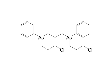 Arsine, 1,3-propanediylbis[(3-chloropropyl)phenyl-
