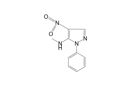 5-(METHYLAMINO)-4-NITRO-1-PHENYLPYRAZOLE