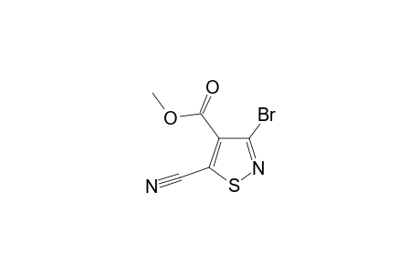 Methyl 3-bromo-5-cyanoisothiazole-4-carboxylate