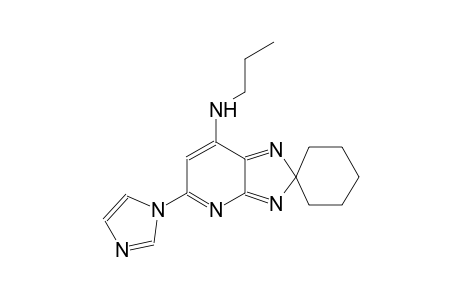 (5'-imidazol-1-ylspiro[cyclohexane-1,2'-imidazo[4,5-b]pyridine]-7'-yl)-propyl-amine