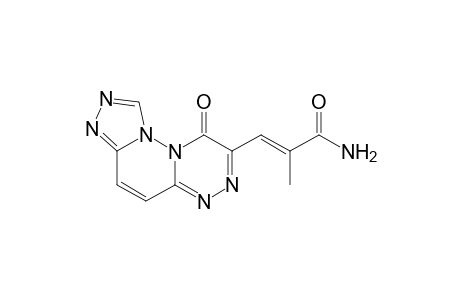 2-Propenamide, 2-methyl-3-(9-oxo-9H-[1,2,4]triazolo[4',3':2,3]pyrida zino[6,1-c][1,2,4]triazin-8-yl)-