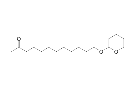 12-[(3,4,5,6-Tetrahydro-2H-pyran-2-yl)-oxy]-dodecan-2-one