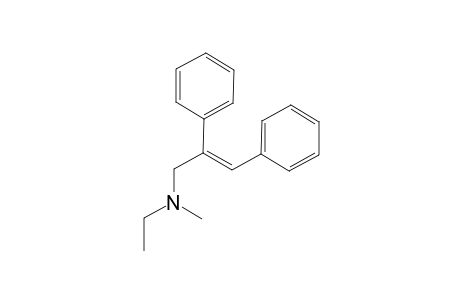 (E)-N-Ethyl-N-methyl-2,3-diphenylprop-2-en-1-amine