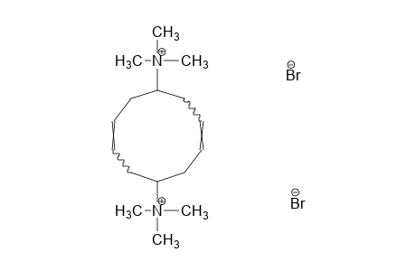 (3,8-cyclodecadiene-1,6-diyl)bis[trimethylammonium] dibromide