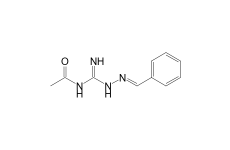 N-[amino-((N'E)-N'-(benzylidene)hydrazino)methylene]acetamide