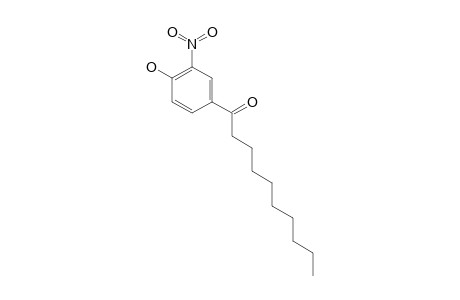 4'-hydroxy-3'-nitrodecanophenone