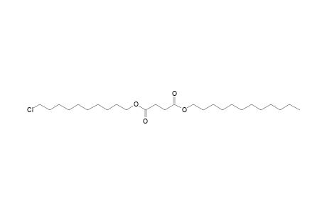 Succinic acid, 10-chlorodecyl dodecyl ester