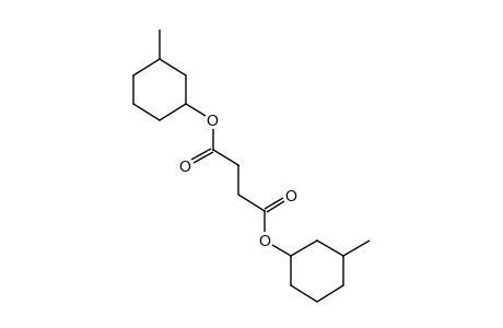 SUCCINIC ACID, BIS(3-METHYLCYCLOHEXYL) ESTER