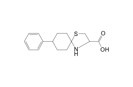 Thiazolidine-4-carboxylic acid, 2-spiro-(4-phenylcyclohexane)-