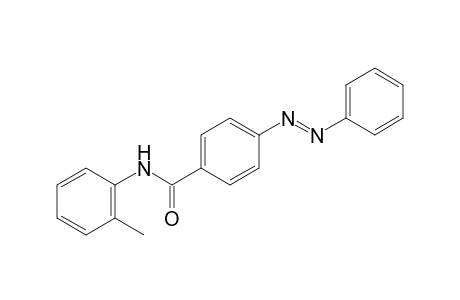 4-(Phenylazo)-o-benzotoluidide