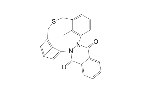 N,N-phthaloyl-2-thia-10,11-diaza-9,17-dimethyl-(3.2)-metacyclophan
