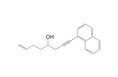 1-(1'-Naphthyl)oct-7-en-1-yn-4-ol